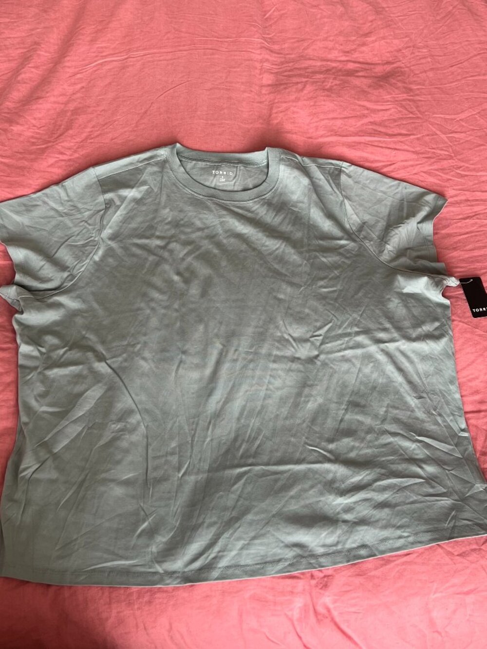 Sage Green Crew Neck tee